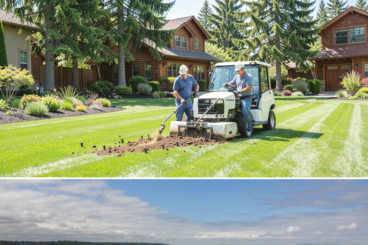 Large-Scale Landscape Construction in University Place, Pierce County, WA - Best executed spring through fall