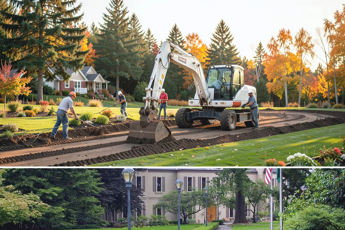 Large-Scale Landscape Construction in Woodinville, King County, WA - Best executed spring through fall