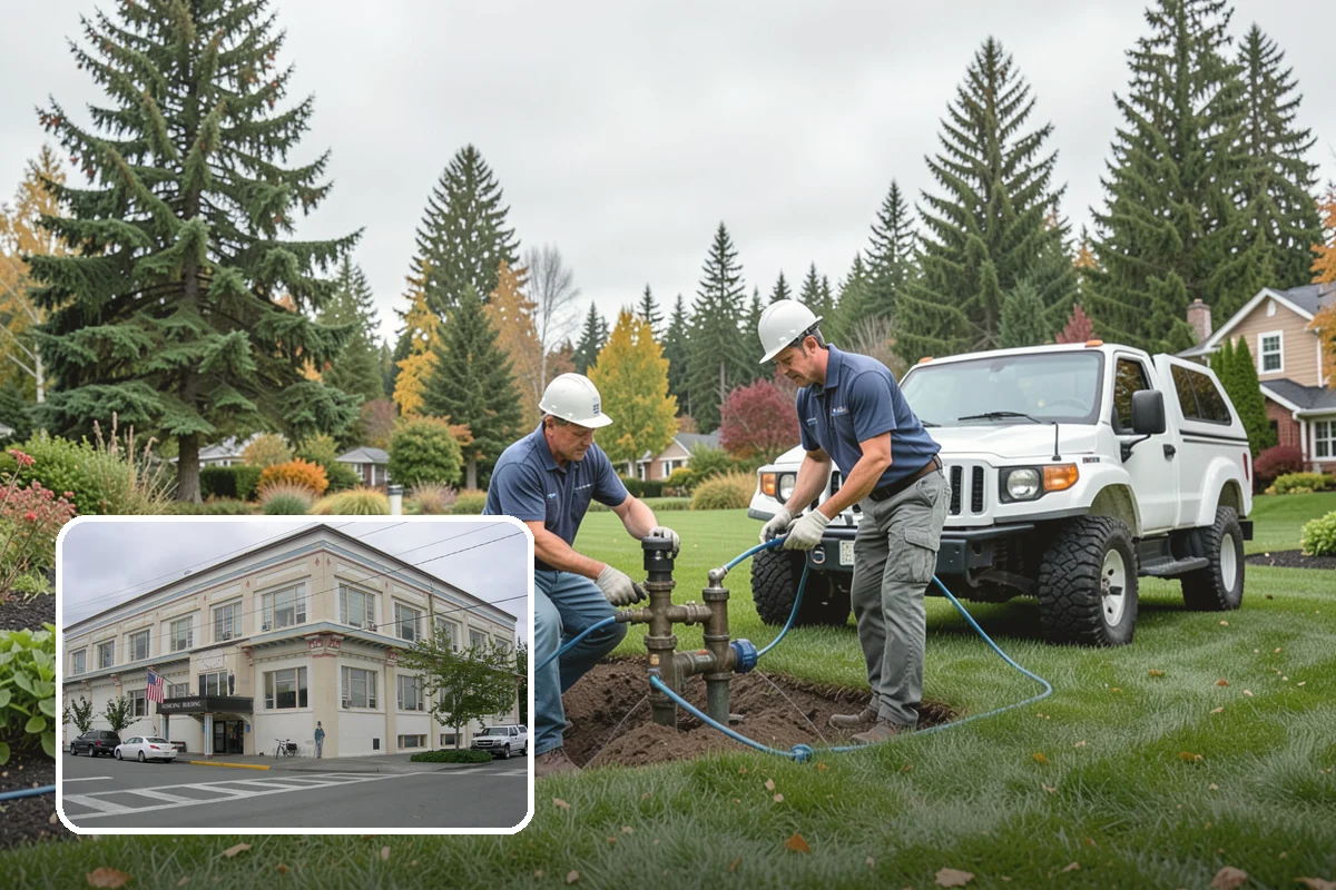 Lateral Line Repair in Anacortes, Skagit County, WA - Restores pressure to weak downstream heads