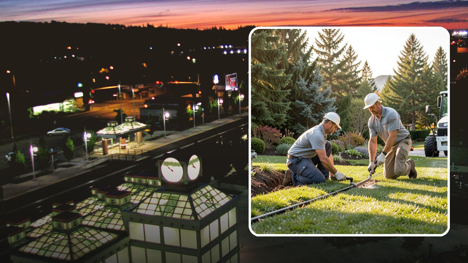 Lateral Line Repair in Auburn, King County, WA - We repair broken lateral lines between valves and sprinkler heads that cause low head pressure, geysers, or soggy turf during a...