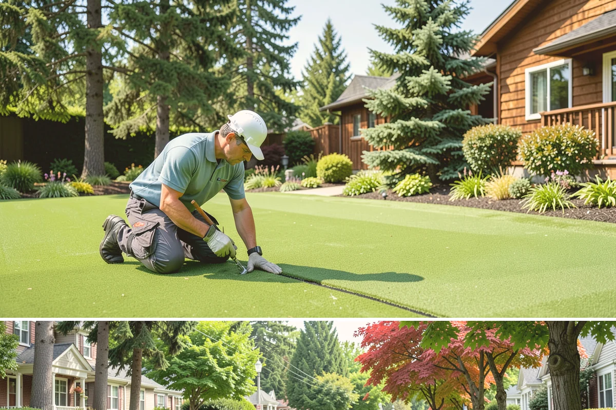Lateral Line Repair in Beaux Arts Village, King County, WA - Repair in spring or summer when a running zone quickly reveals a low-pressure lateral break.