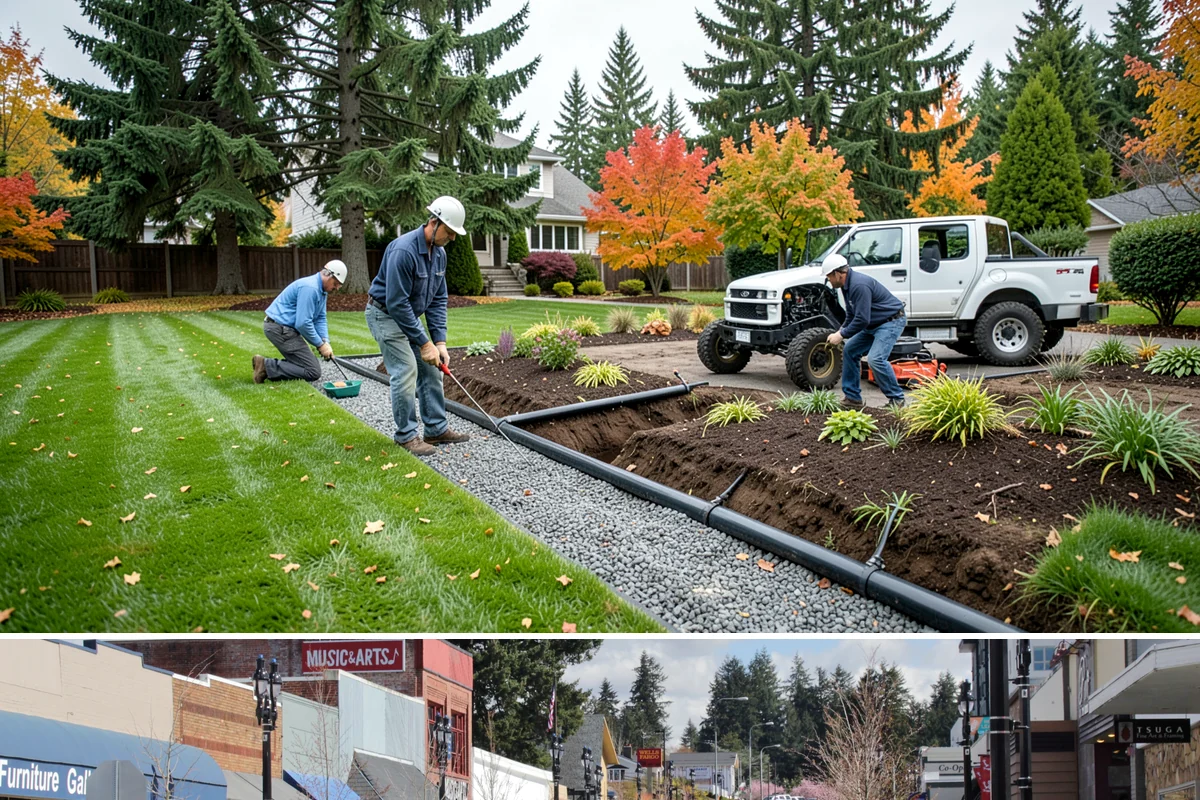 Lateral Line Repair in Bothell, King County, WA - Repair in spring or summer when a running zone quickly reveals a low-pressure lateral break.