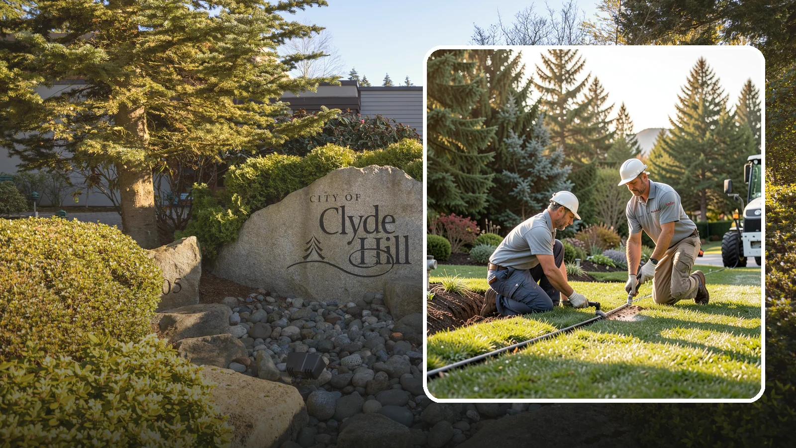 Lateral Line Repair in Clyde Hill, King County, WA - We repair broken lateral lines between valves and sprinkler heads that cause low head pressure, geysers, or soggy turf during a...