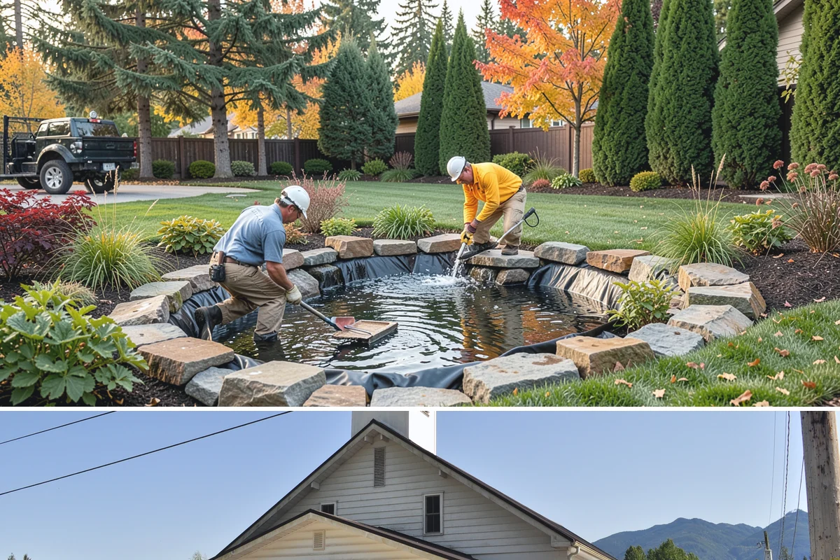 Lateral Line Repair in Concrete, Skagit County, WA - Repair in spring or summer when a running zone quickly reveals a low-pressure lateral break.
