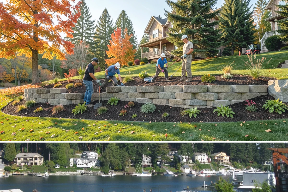 Lateral Line Repair in Gig Harbor, Pierce County, WA - Repair in spring or summer when a running zone quickly reveals a low-pressure lateral break.