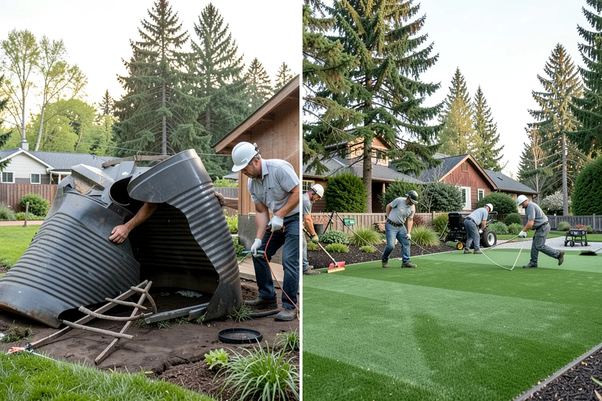 Lateral Line Repair in Hunts Point, King County, WA - Run the zone to locate the break