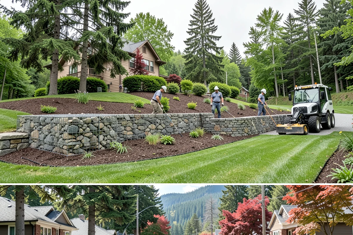 Lateral Line Repair in Hunts Point, King County, WA - Repair in spring or summer when a running zone quickly reveals a low-pressure lateral break.