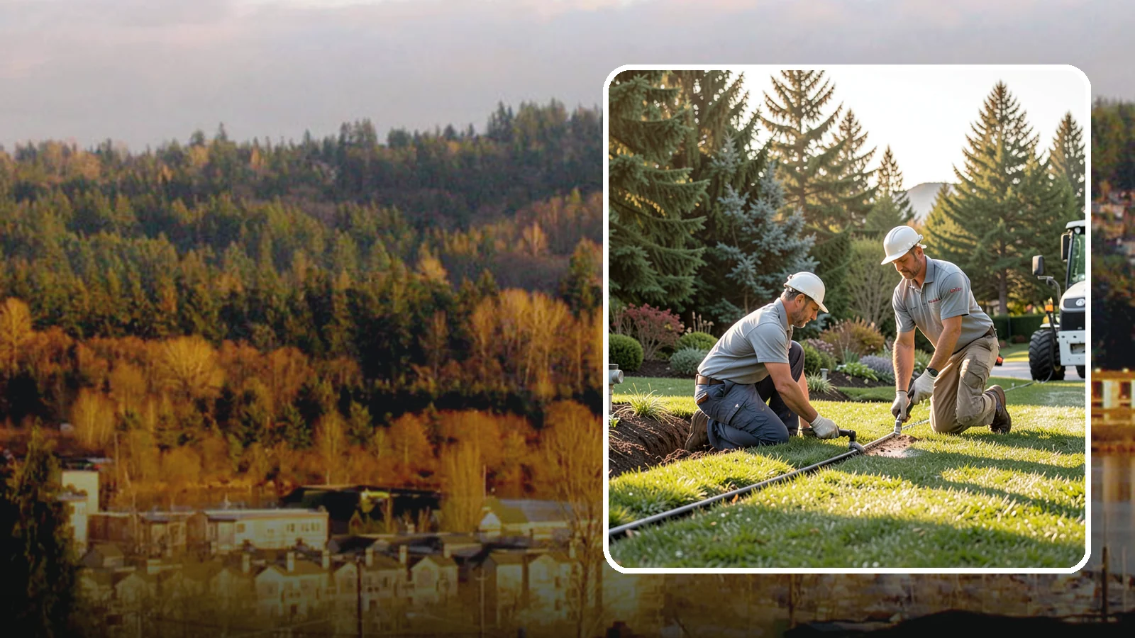 Lateral Line Repair in Kenmore, King County, WA - We repair broken lateral lines between valves and sprinkler heads that cause low head pressure, geysers, or soggy turf during a...