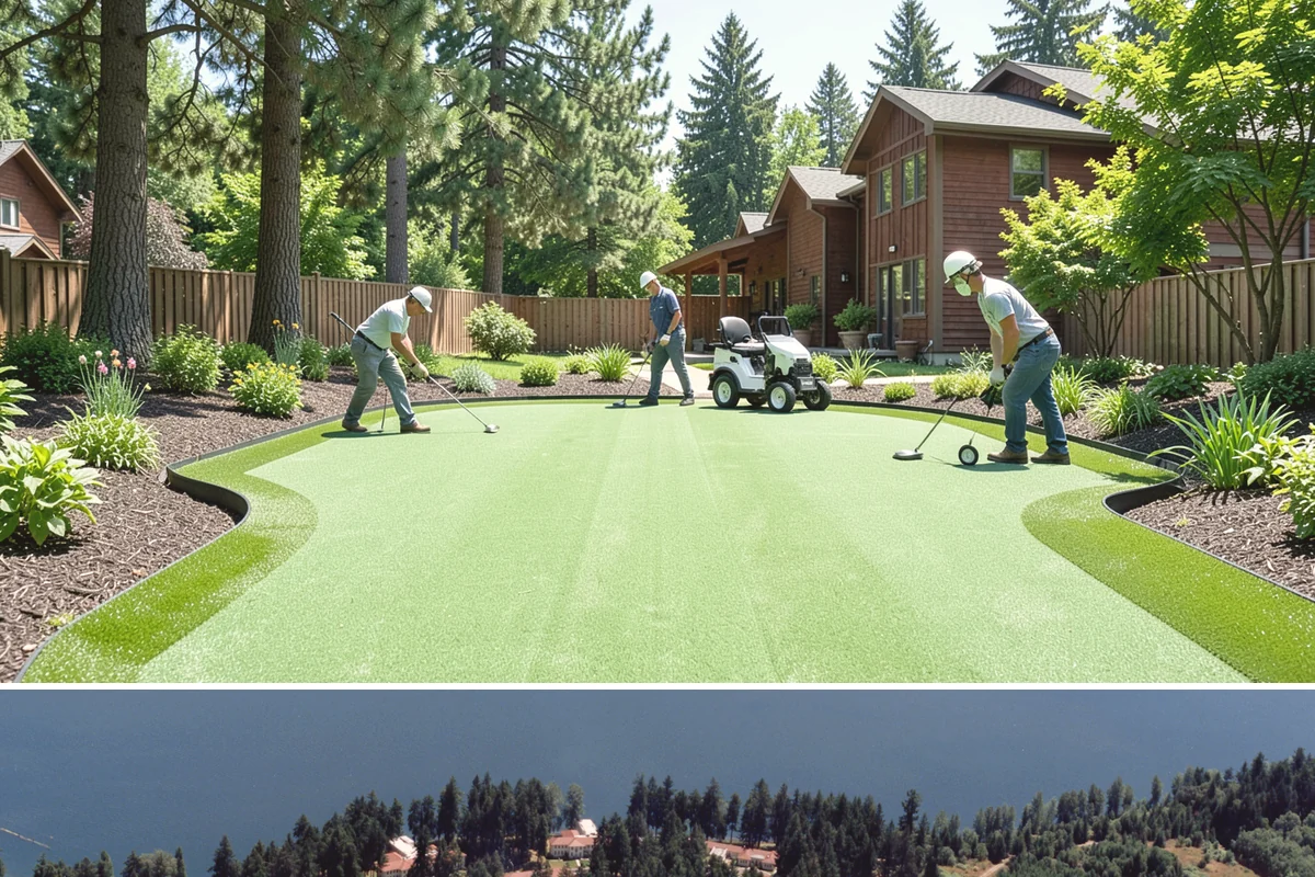 Lateral Line Repair in Lakewood, Pierce County, WA - Repair in spring or summer when a running zone quickly reveals a low-pressure lateral break.