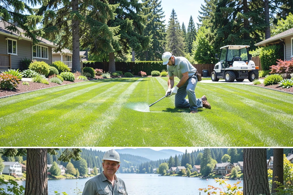 Lateral Line Repair in Milton, King County, WA - Repair in spring or summer when a running zone quickly reveals a low-pressure lateral break.
