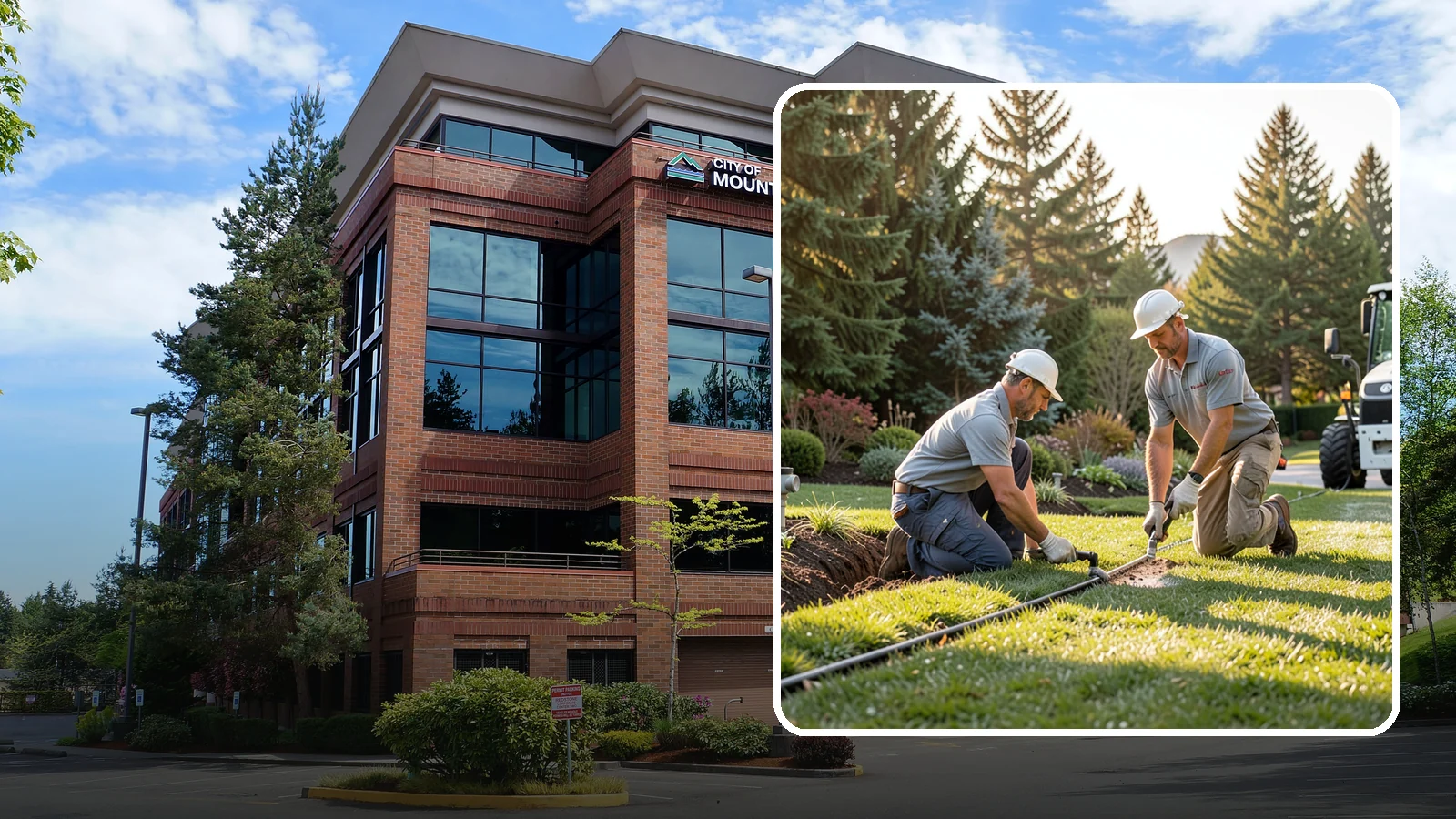 Lateral Line Repair in Mountlake Terrace, Snohomish County, WA - We repair broken lateral lines between valves and sprinkler heads that cause low head pressure, geysers, or soggy turf during a...