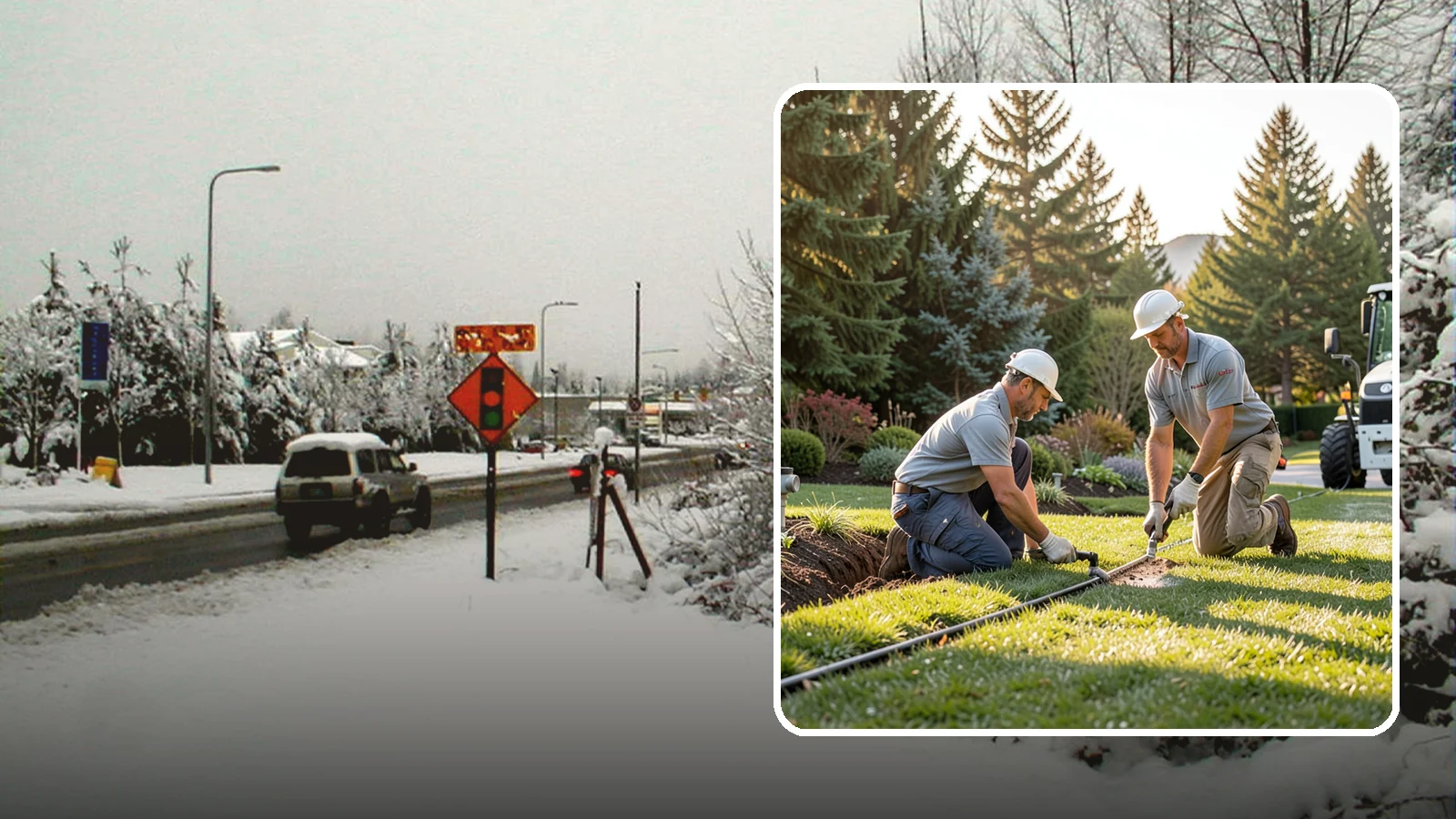Lateral Line Repair in Newcastle, King County, WA - We repair broken lateral lines between valves and sprinkler heads that cause low head pressure, geysers, or soggy turf during a...