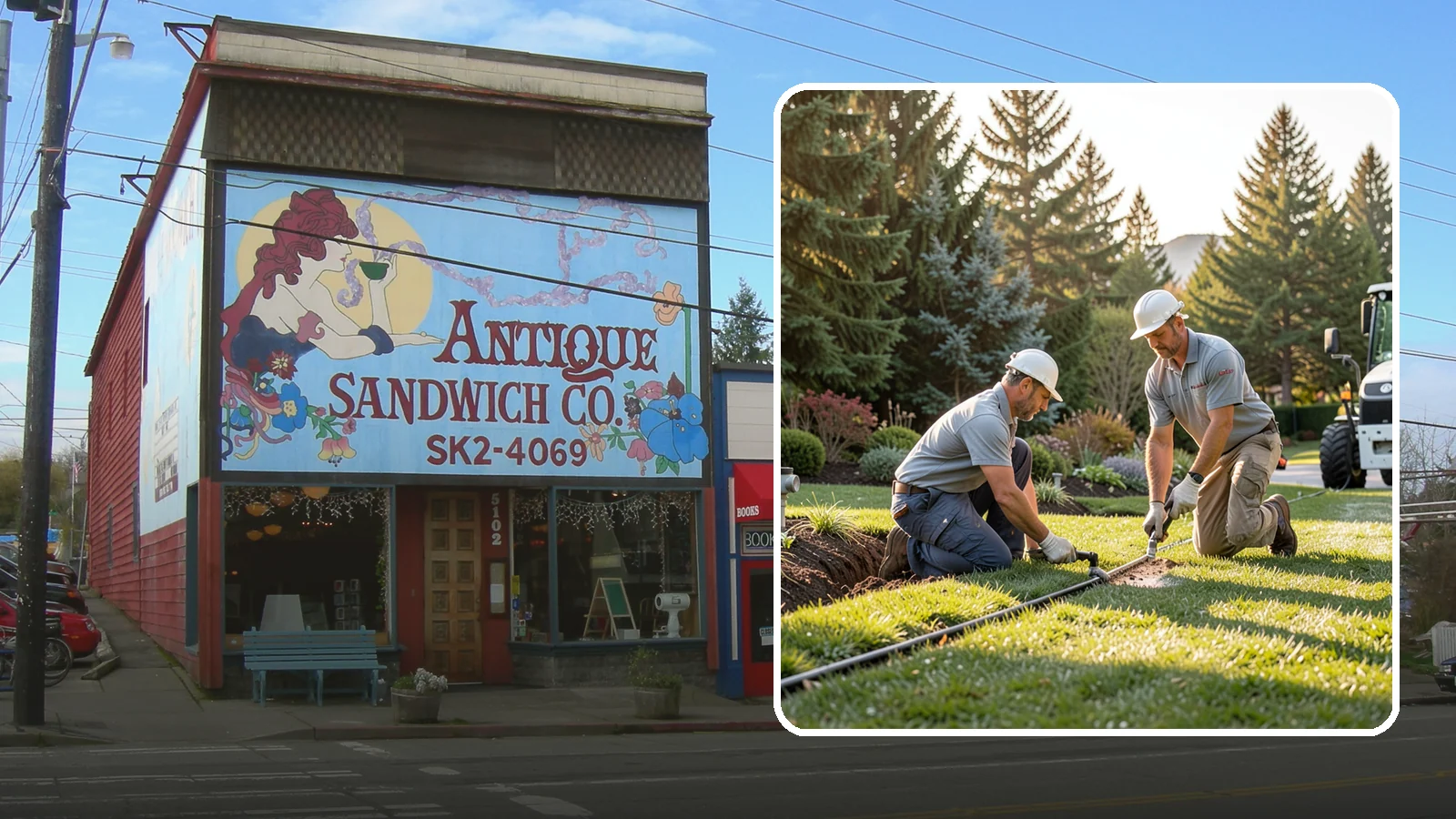 Lateral Line Repair in Ruston, Pierce County, WA - We repair broken lateral lines between valves and sprinkler heads that cause low head pressure, geysers, or soggy turf during a...