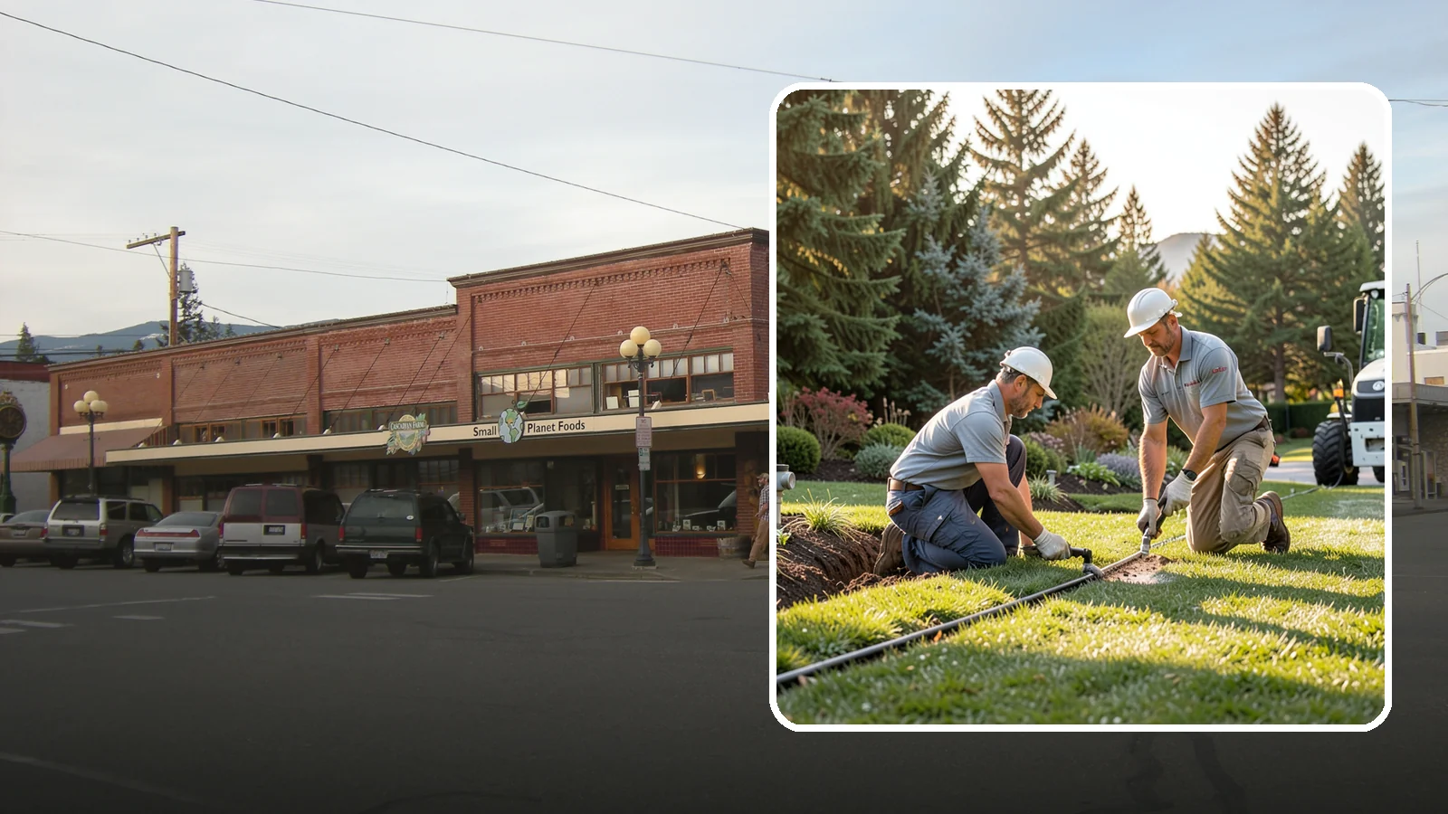 Lateral Line Repair in Sedro-Woolley, Skagit County, WA - We repair broken lateral lines between valves and sprinkler heads that cause low head pressure, geysers, or soggy turf during a...