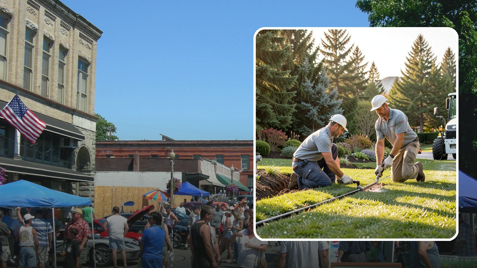 Lateral Line Repair in Snohomish, Snohomish County, WA - We repair broken lateral lines between valves and sprinkler heads that cause low head pressure, geysers, or soggy turf during a...