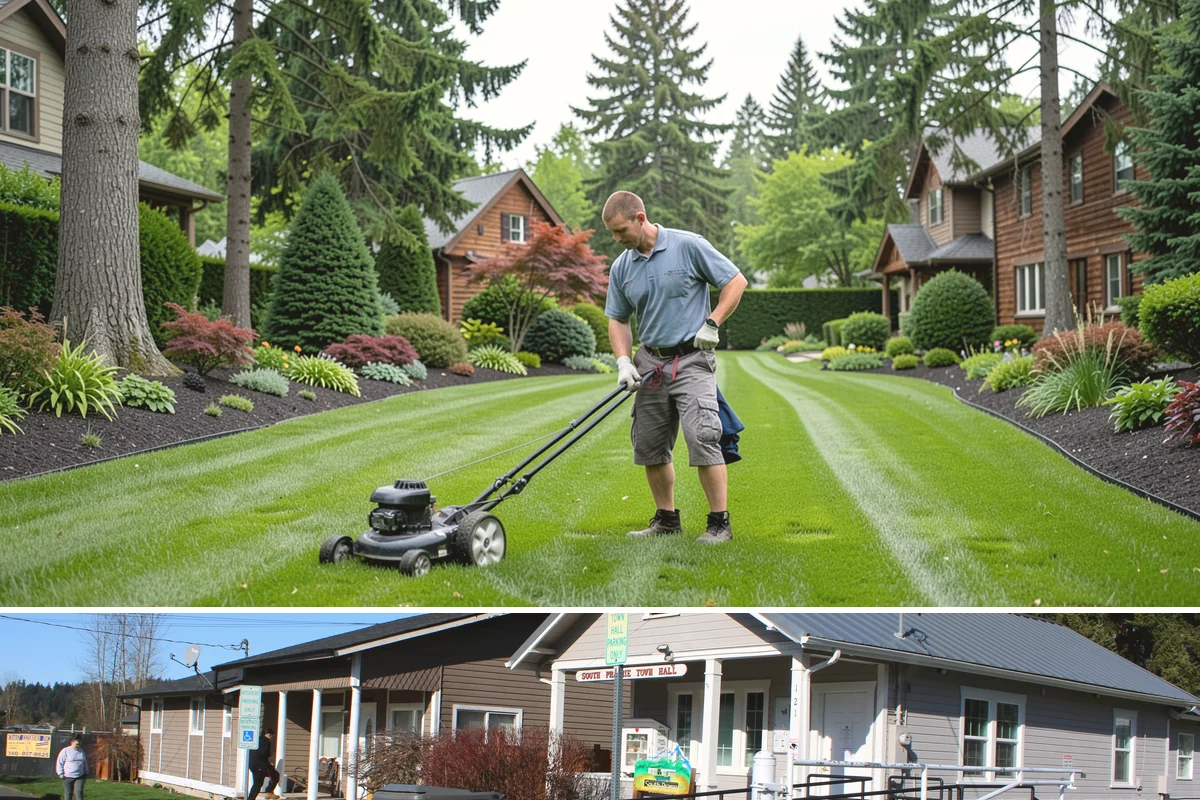Lateral Line Repair in South Prairie, Pierce County, WA - Repair in spring or summer when a running zone quickly reveals a low-pressure lateral break.