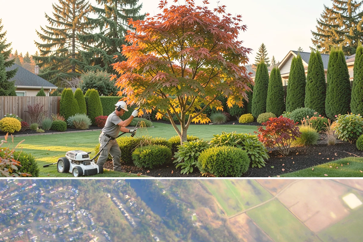 Laurel Hedge Trimming in Algona, King County, WA - Trim in late spring and again mid-summer