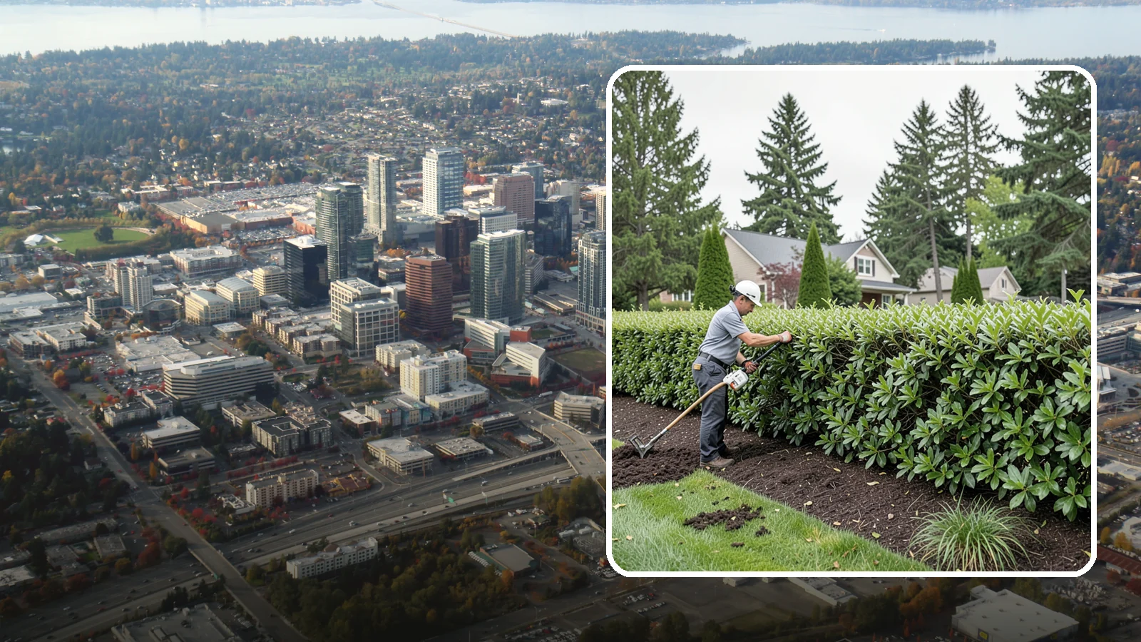 Laurel Hedge Trimming in Bellevue, King County, WA - All-purpose laurel hedge trimming that controls fast broadleaf growth and restores clean, dense screening across your property...