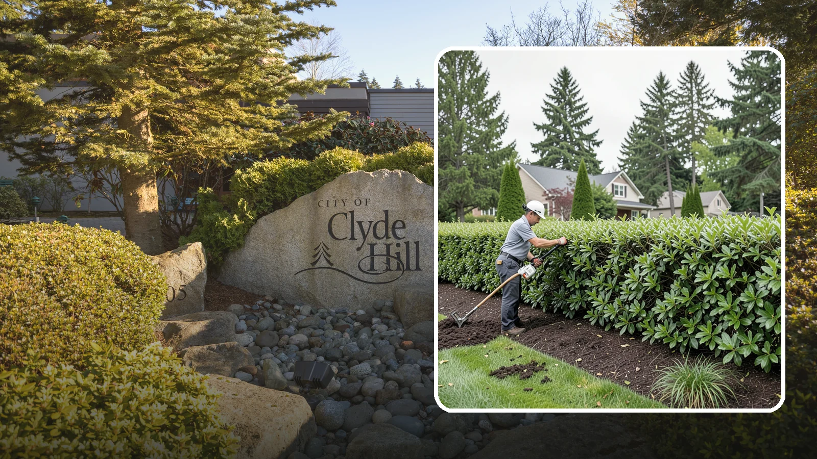 Laurel Hedge Trimming in Clyde Hill, King County, WA - All-purpose laurel hedge trimming that controls fast broadleaf growth and restores clean, dense screening across your property...
