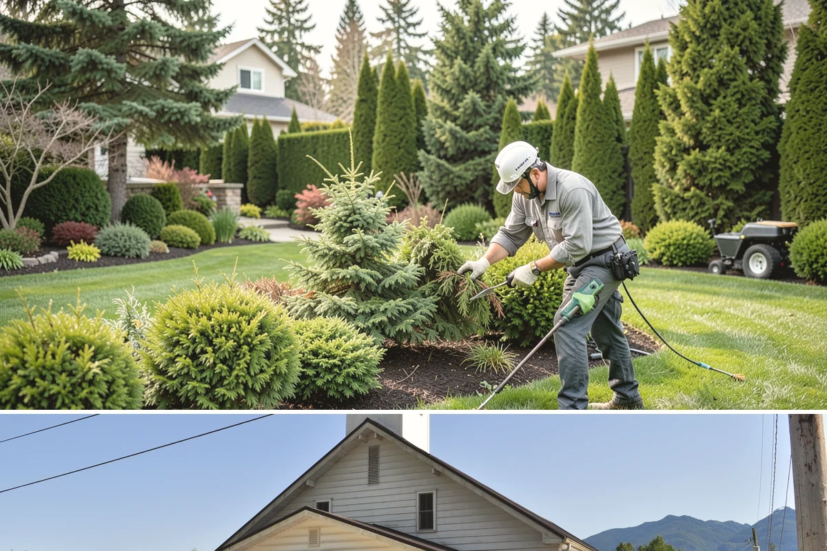 Laurel Hedge Trimming in Concrete, Skagit County, WA - Trim in late spring and again mid-summer