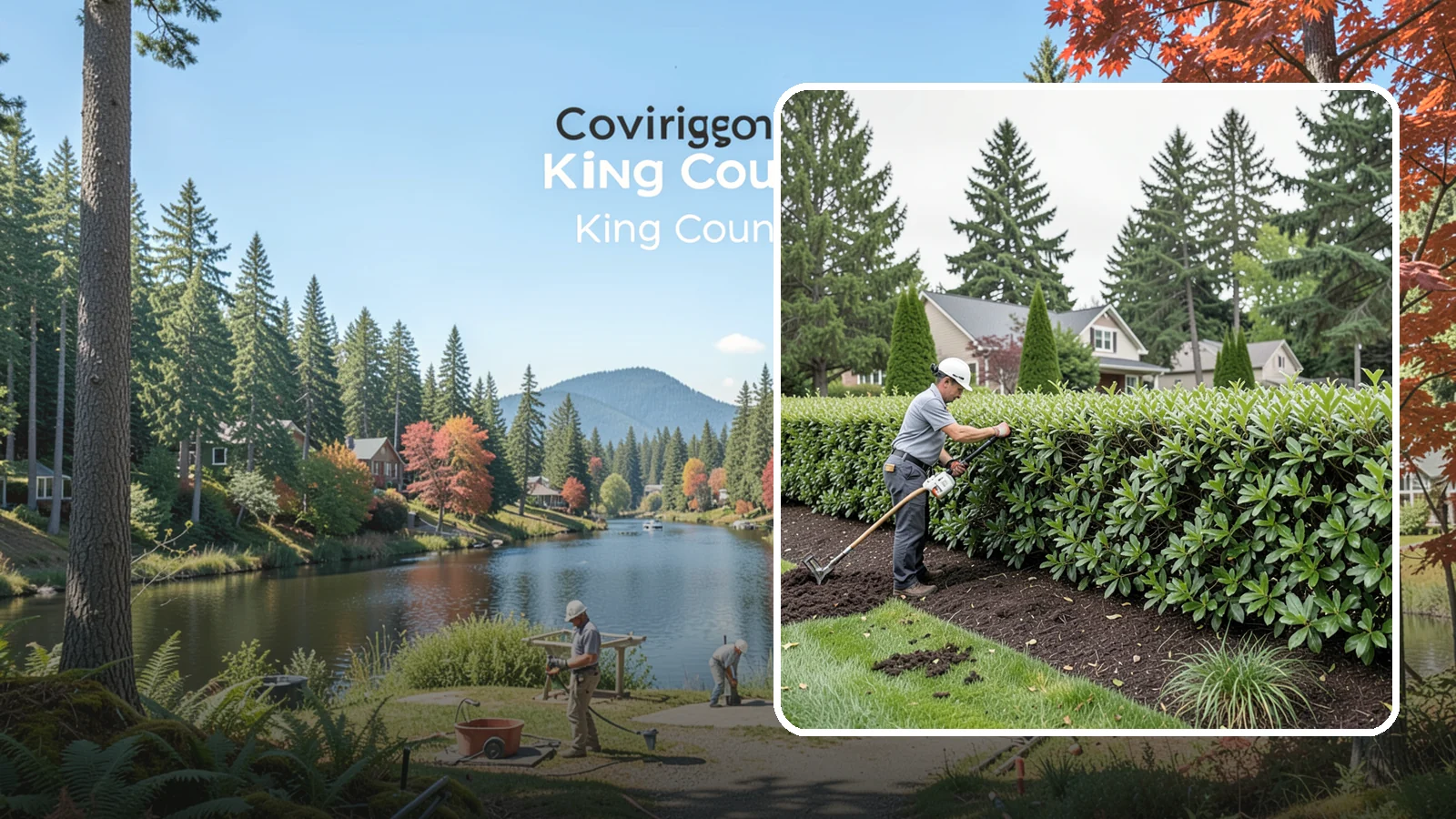 Laurel Hedge Trimming in Covington, King County, WA - All-purpose laurel hedge trimming that controls fast broadleaf growth and restores clean, dense screening across your property...