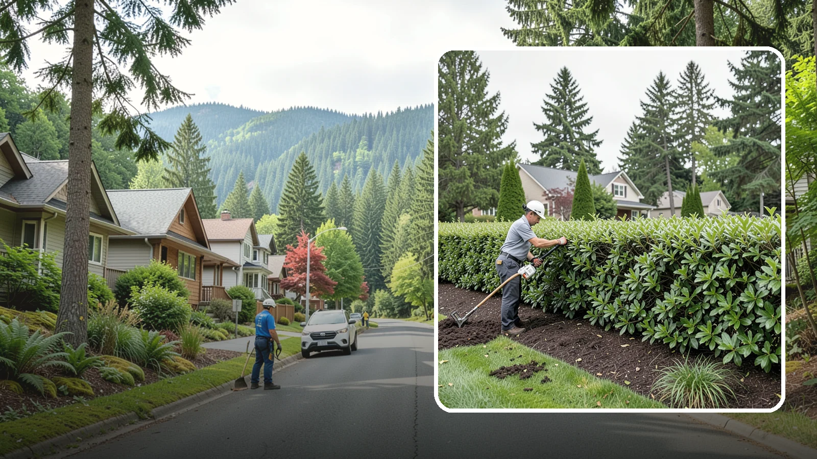 Laurel Hedge Trimming in Darrington, Snohomish County, WA - All-purpose laurel hedge trimming that controls fast broadleaf growth and restores clean, dense screening across your property...