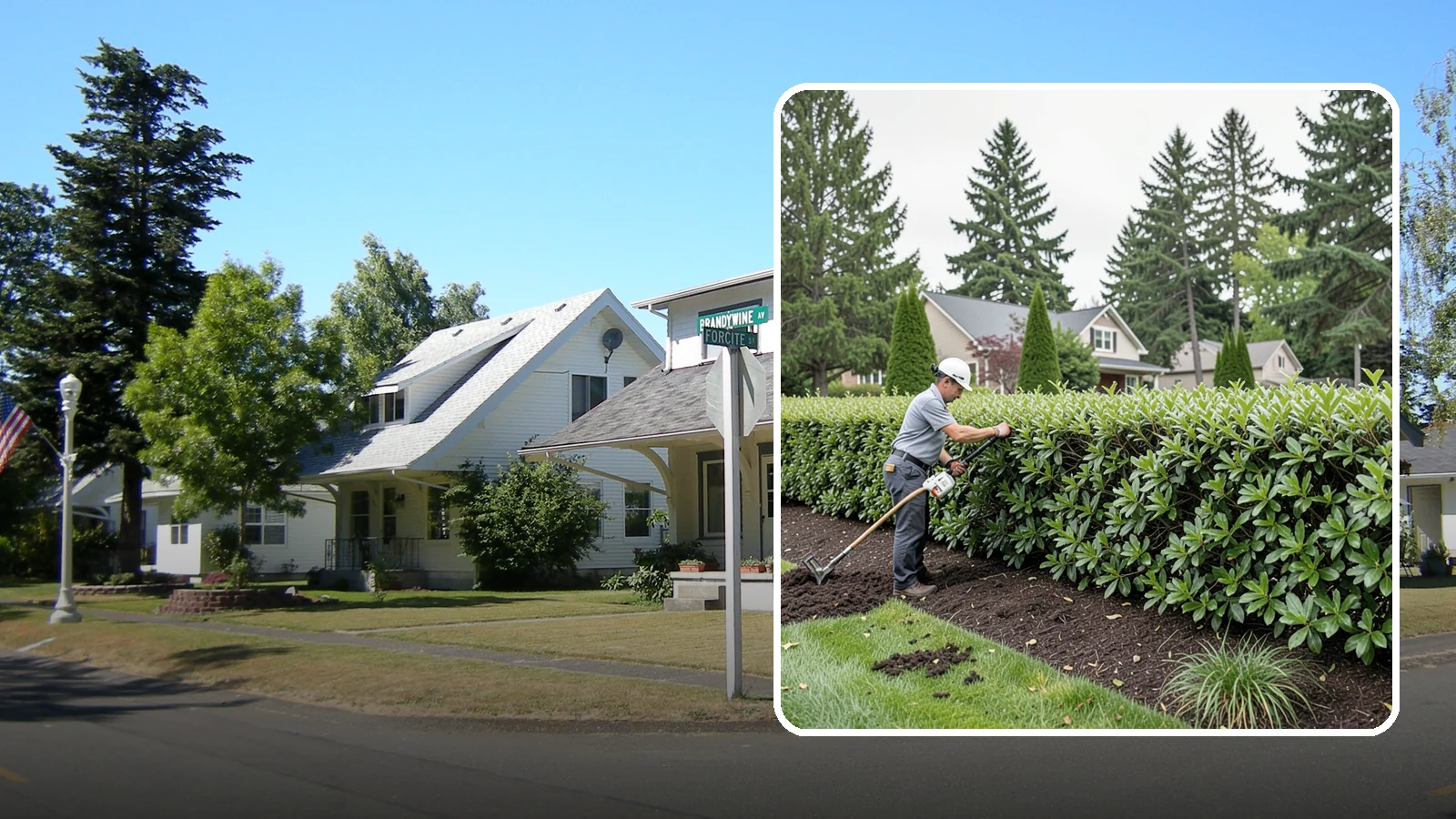 Laurel Hedge Trimming in DuPont, Pierce County, WA - All-purpose laurel hedge trimming that controls fast broadleaf growth and restores clean, dense screening across your property...