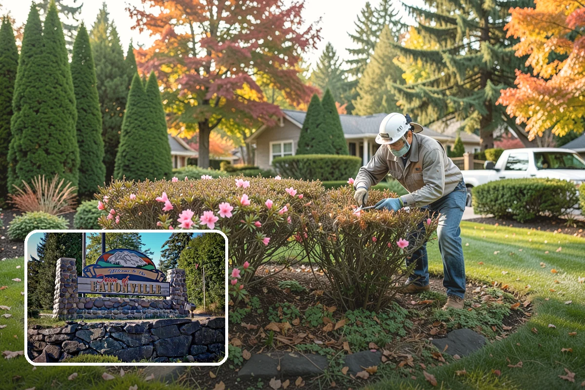 Laurel Hedge Trimming in Eatonville, Pierce County, WA - Reclaims fences, paths, and sightlines from overgrowth