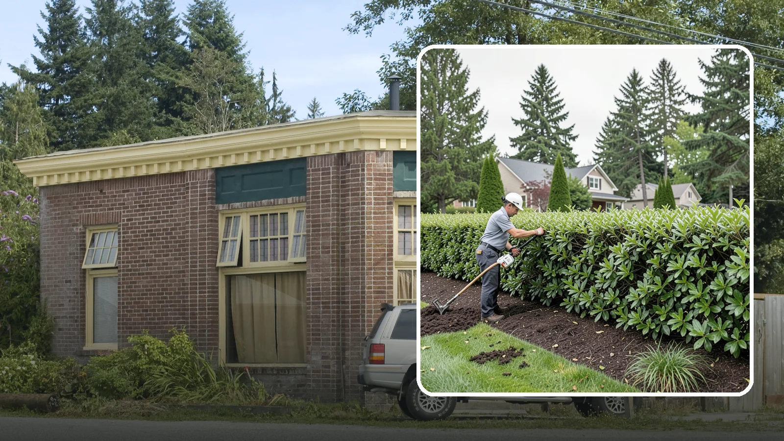Laurel Hedge Trimming in Hamilton, Skagit County, WA - All-purpose laurel hedge trimming that controls fast broadleaf growth and restores clean, dense screening across your property...
