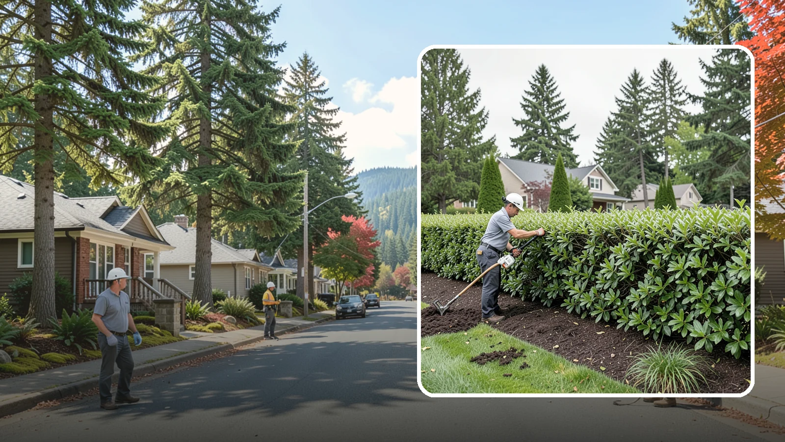 Laurel Hedge Trimming in Hunts Point, King County, WA - All-purpose laurel hedge trimming that controls fast broadleaf growth and restores clean, dense screening across your property...