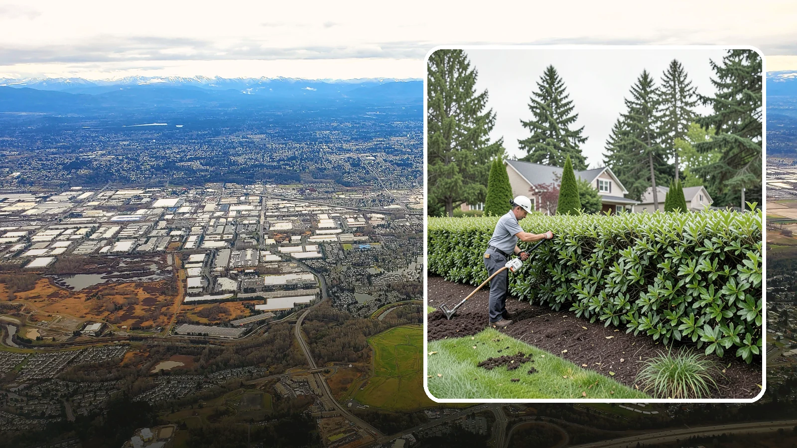 Laurel Hedge Trimming in Kent, King County, WA - All-purpose laurel hedge trimming that controls fast broadleaf growth and restores clean, dense screening across your property...
