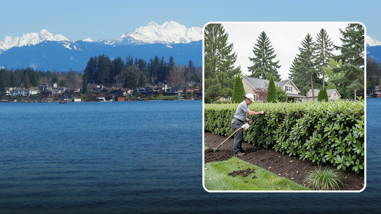 Laurel Hedge Trimming in Lake Stevens, Snohomish County, WA - All-purpose laurel hedge trimming that controls fast broadleaf growth and restores clean, dense screening across your property...