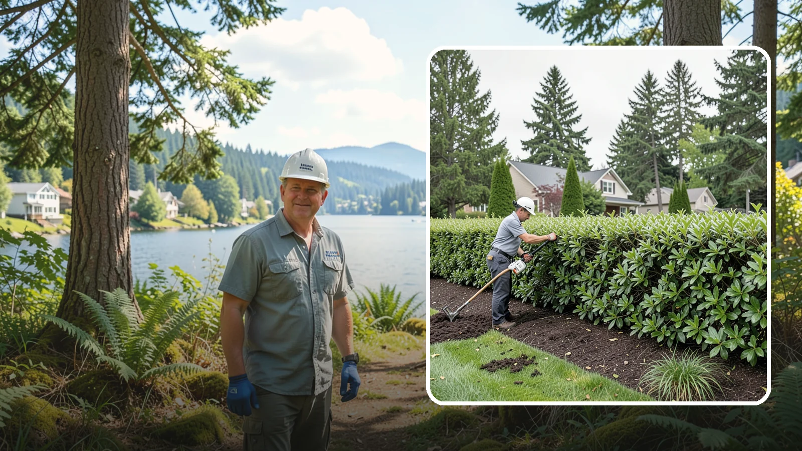 Laurel Hedge Trimming in Milton, King County, WA - All-purpose laurel hedge trimming that controls fast broadleaf growth and restores clean, dense screening across your property...