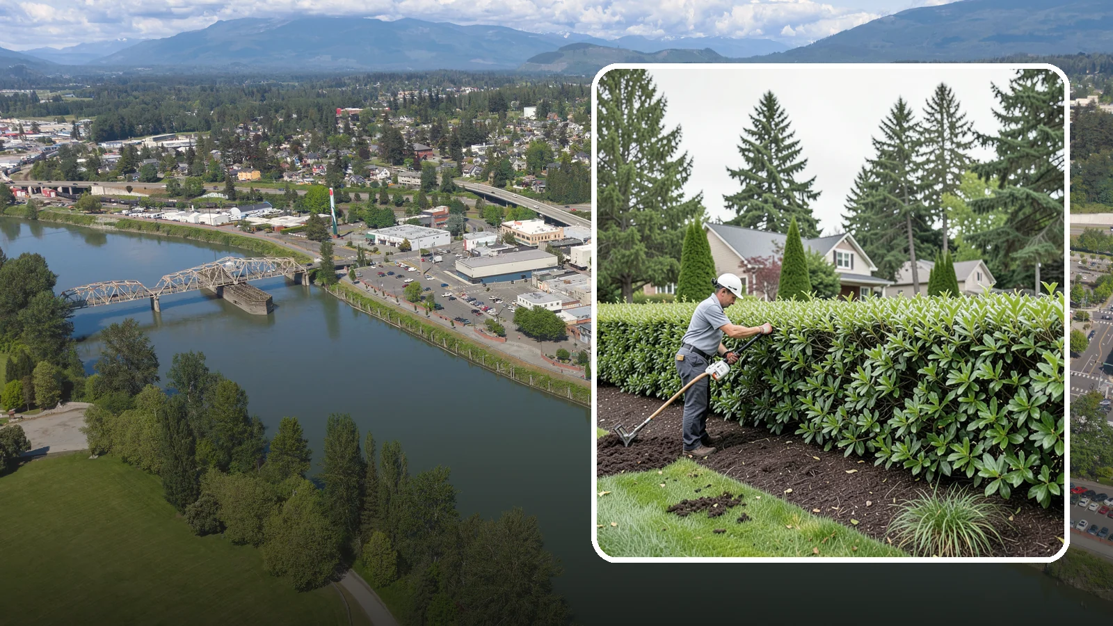 Laurel Hedge Trimming in Mount Vernon, Skagit County, WA - All-purpose laurel hedge trimming that controls fast broadleaf growth and restores clean, dense screening across your property...