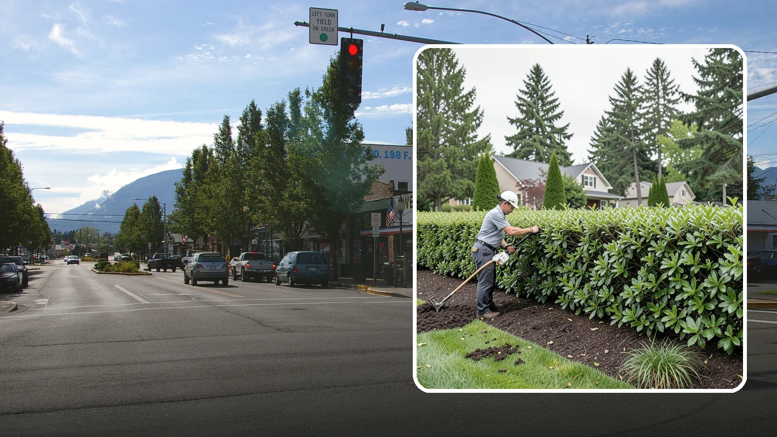 Laurel Hedge Trimming in North Bend, King County, WA - All-purpose laurel hedge trimming that controls fast broadleaf growth and restores clean, dense screening across your property...