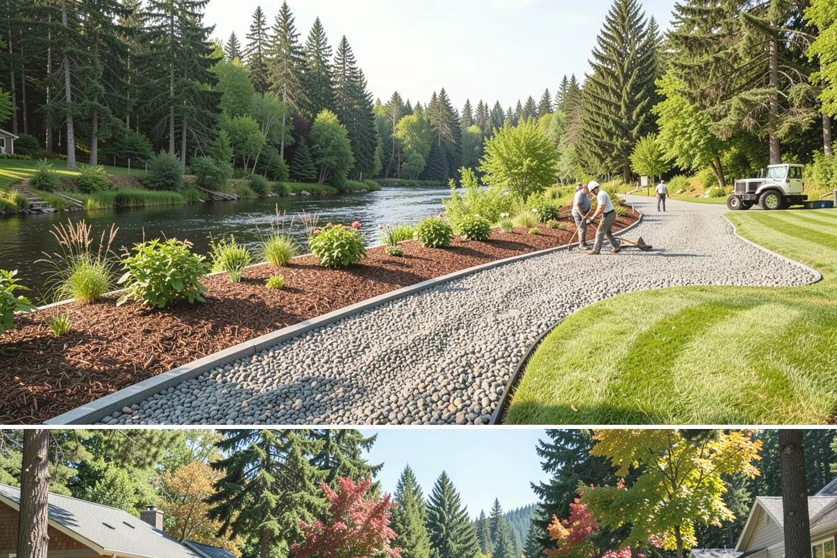 Laurel Hedge Trimming in Orting, Pierce County, WA - Trim in late spring and again mid-summer