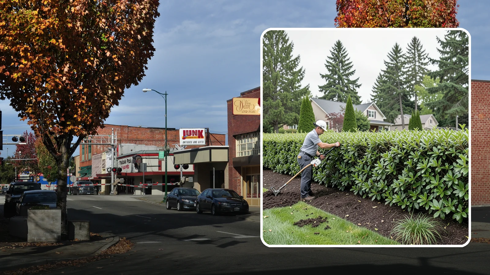 Laurel Hedge Trimming in Puyallup, Pierce County, WA - All-purpose laurel hedge trimming that controls fast broadleaf growth and restores clean, dense screening across your property...