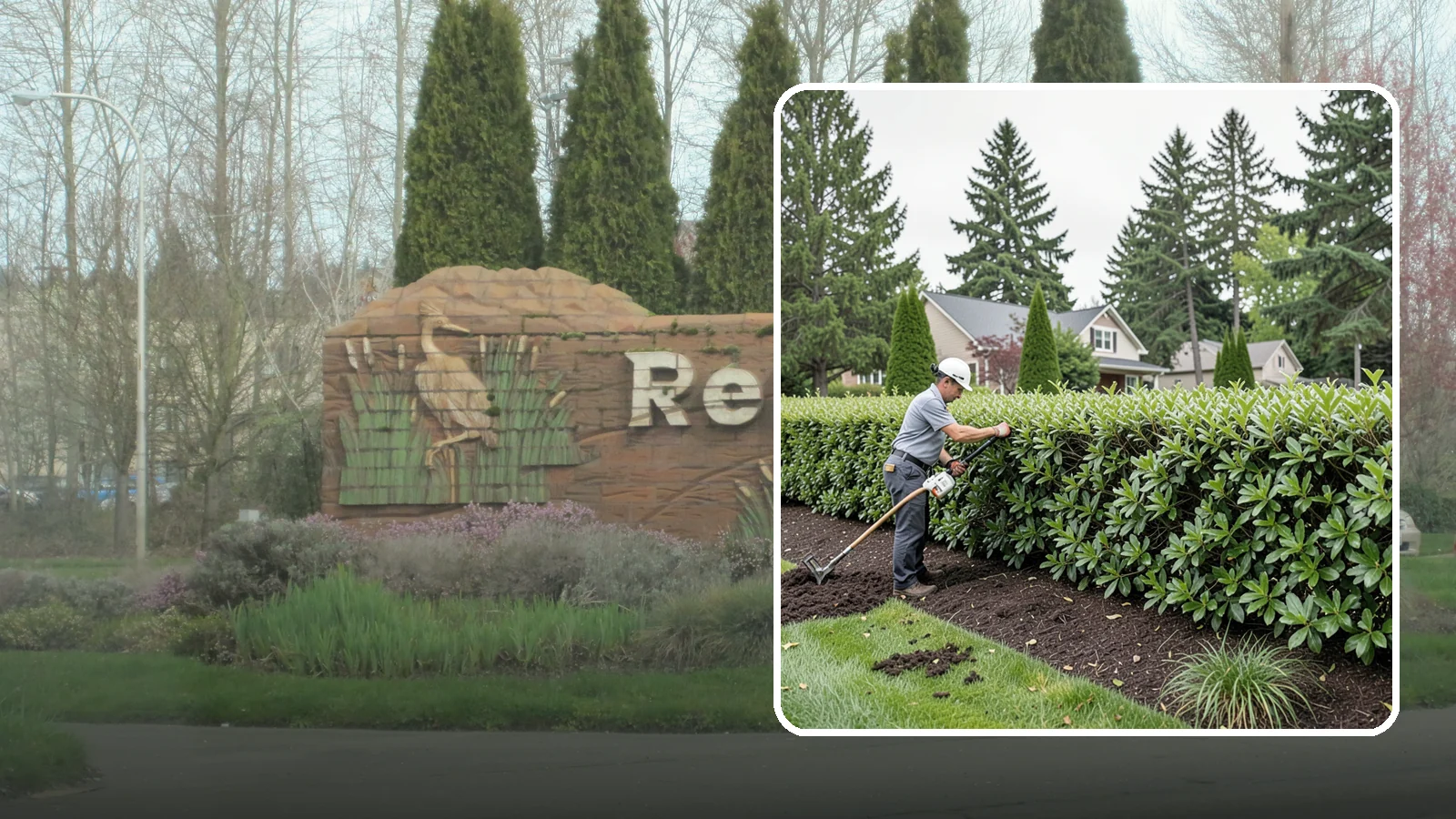 Laurel Hedge Trimming in Renton, King County, WA - All-purpose laurel hedge trimming that controls fast broadleaf growth and restores clean, dense screening across your property...