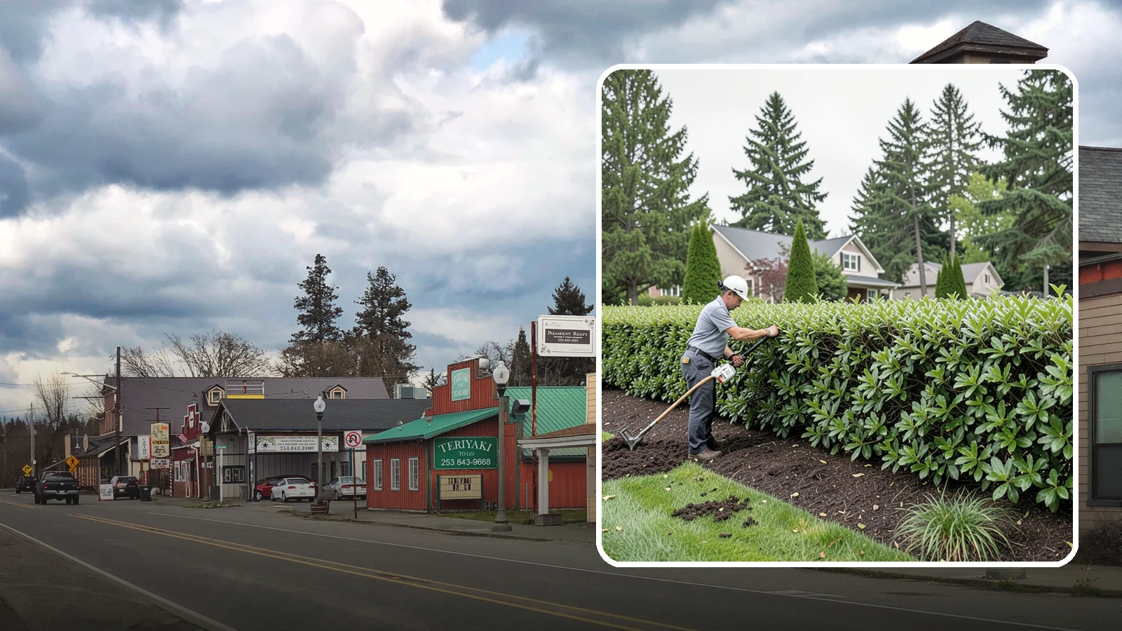 Laurel Hedge Trimming in Roy, Pierce County, WA - All-purpose laurel hedge trimming that controls fast broadleaf growth and restores clean, dense screening across your property...