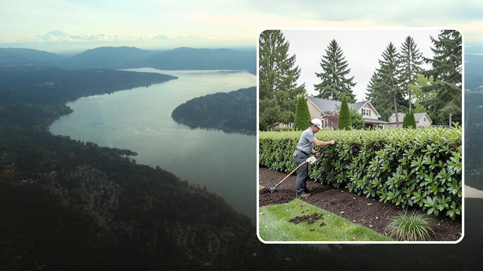 Laurel Hedge Trimming in Sammamish, King County, WA - All-purpose laurel hedge trimming that controls fast broadleaf growth and restores clean, dense screening across your property...