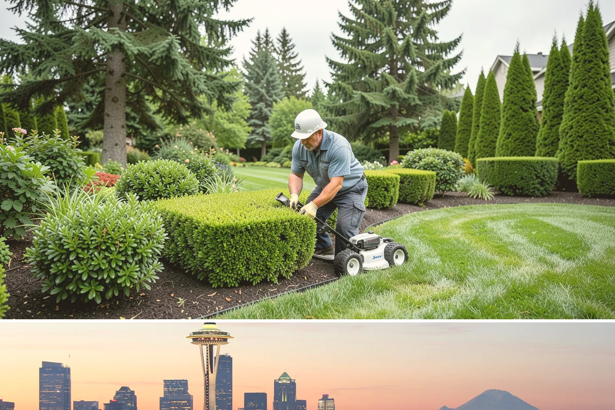 Laurel Hedge Trimming in Seattle, King County, WA - Trim in late spring and again mid-summer