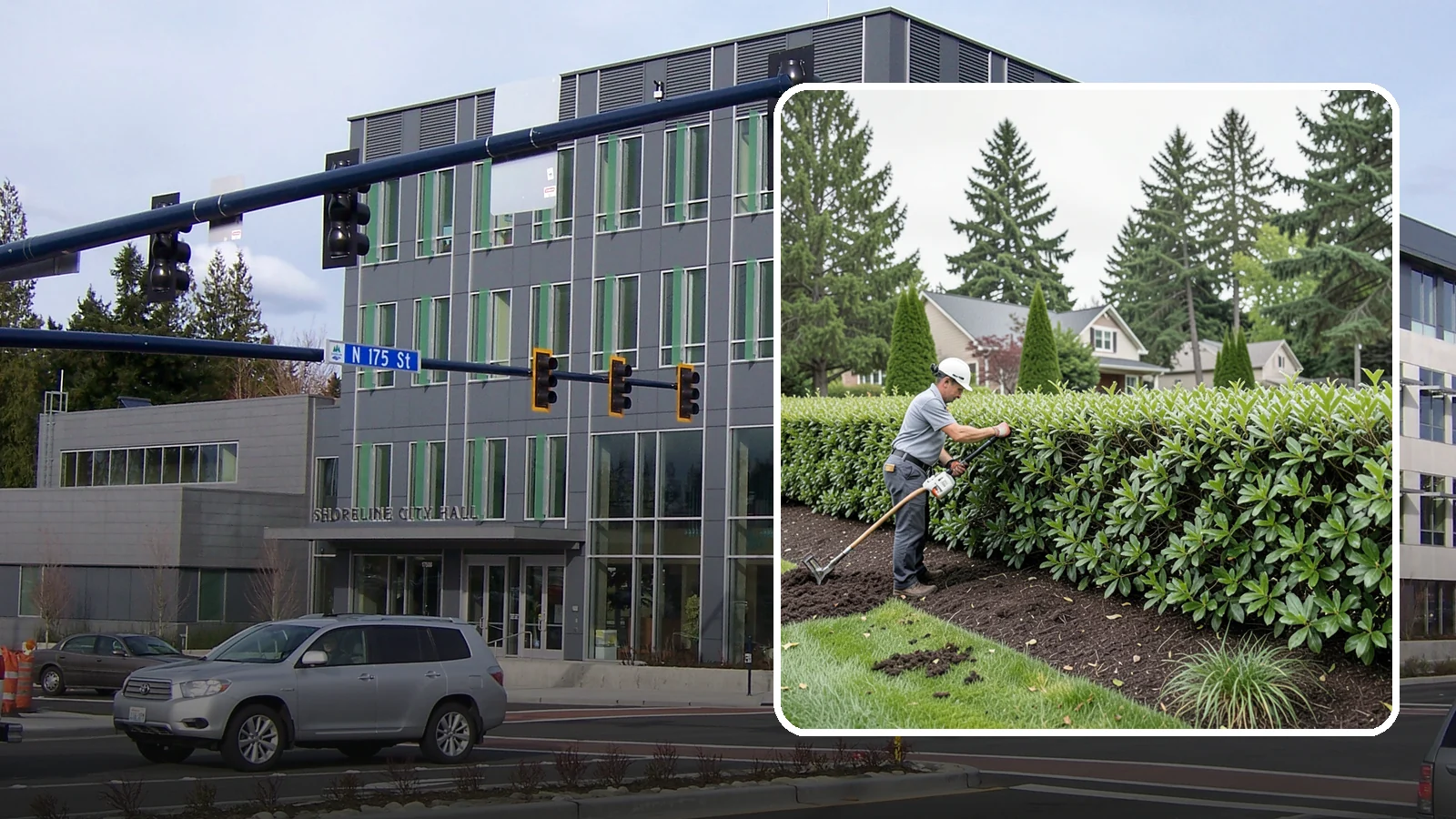 Laurel Hedge Trimming in Shoreline, King County, WA - All-purpose laurel hedge trimming that controls fast broadleaf growth and restores clean, dense screening across your property...