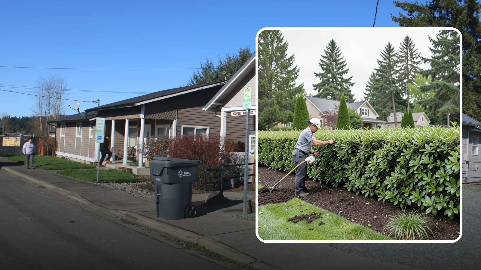 Laurel Hedge Trimming in South Prairie, Pierce County, WA - All-purpose laurel hedge trimming that controls fast broadleaf growth and restores clean, dense screening across your property...