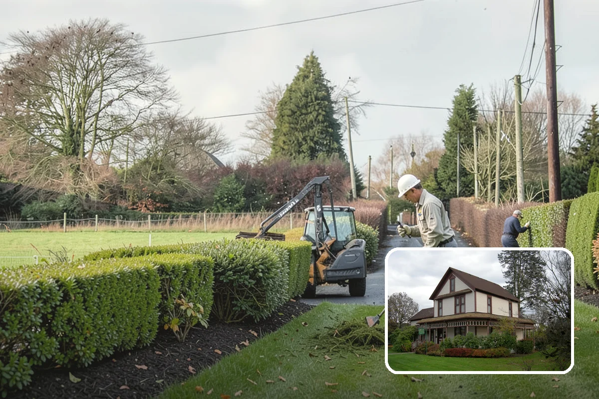 Laurel Hedge Trimming in Sumner, Pierce County, WA - Reclaims fences, paths, and sightlines from overgrowth