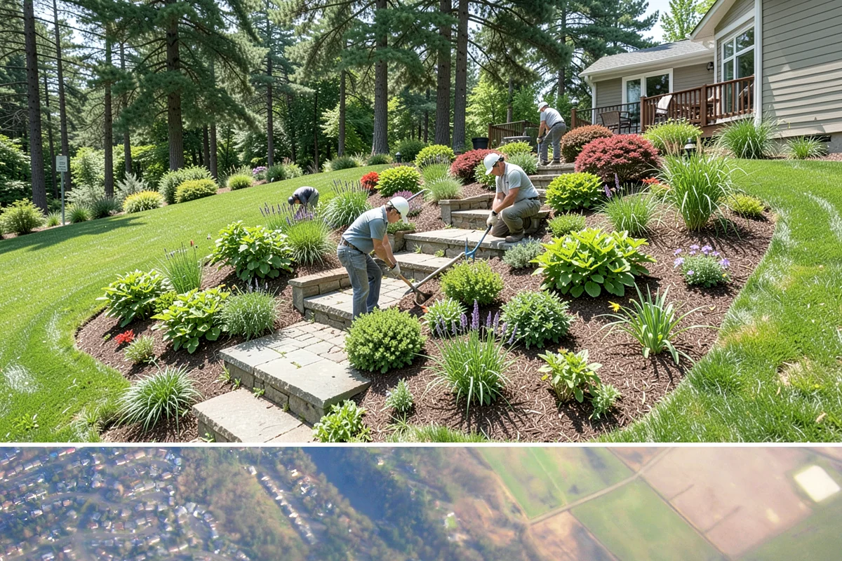 Lava Rock Installation in Algona, King County, WA - Lava rock can be placed any time of year, though installing in spring lets its moisture-holding benefit help beds through the...