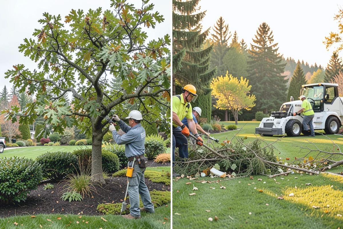 Lava Rock Installation in Auburn, King County, WA - Shape and grade the bed and confirm drainage away from plant crowns