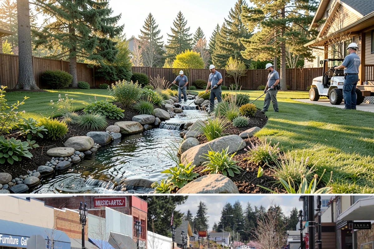 Lava Rock Installation in Bothell, King County, WA - Lava rock can be placed any time of year, though installing in spring lets its moisture-holding benefit help beds through the...