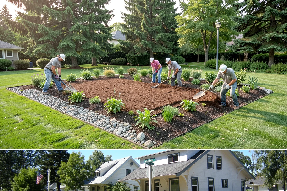 Lava Rock Installation in DuPont, Pierce County, WA - Lava rock can be placed any time of year, though installing in spring lets its moisture-holding benefit help beds through the...