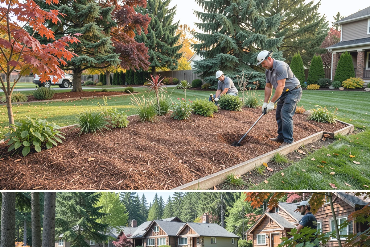 Lava Rock Installation in Edgewood, Pierce County, WA - Lava rock can be placed any time of year, though installing in spring lets its moisture-holding benefit help beds through the...