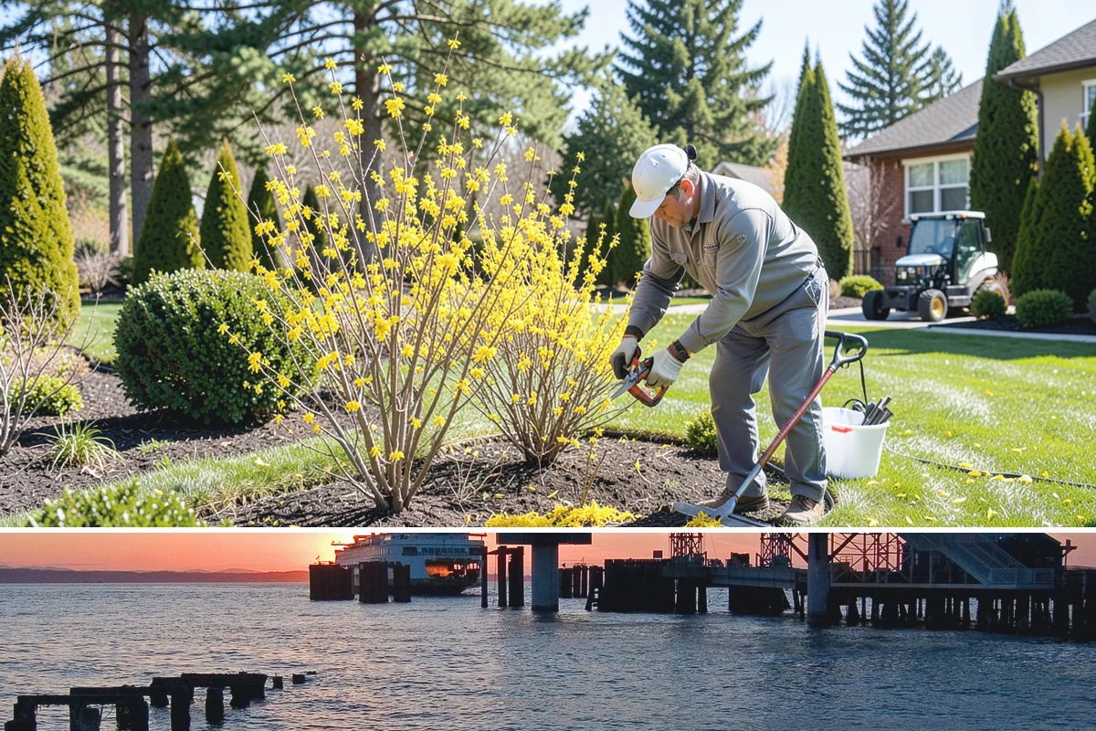 Lava Rock Installation in Edmonds, Snohomish County, WA - Lava rock can be placed any time of year, though installing in spring lets its moisture-holding benefit help beds through the...